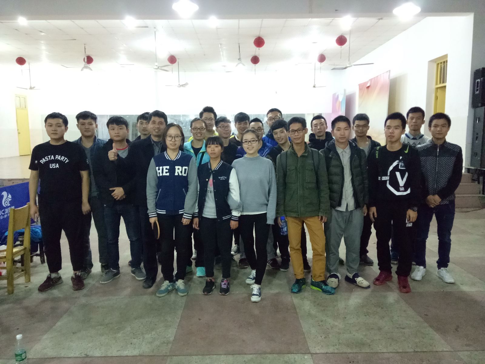 湖南工程学院校乒乓球代表队